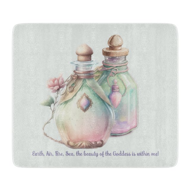 Tabla De Cortar Crear sus propias botellas Perfume (Anverso)