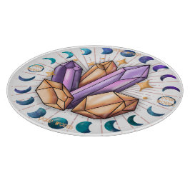 Tabla De Cortar Crear sus propios cristales y fases de la luna