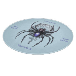 Tabla De Cortar Crear tu propia araña púrpura mística