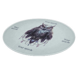 Tabla De Cortar Crear tu propia lechuza con guijarros