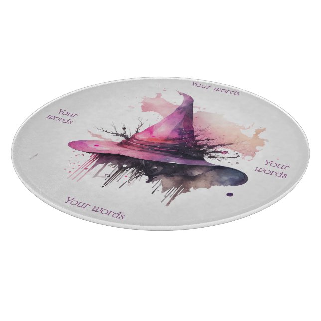 Tabla De Cortar Crear tu propio Gorra mágico de brujas (Borde)