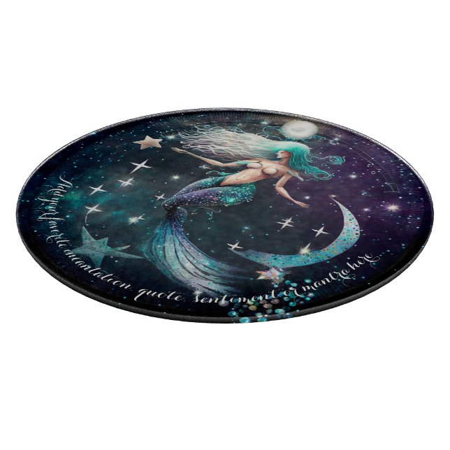 Tabla De Cortar Crear tu propio paraíso Celestial de Sirenas (Borde)