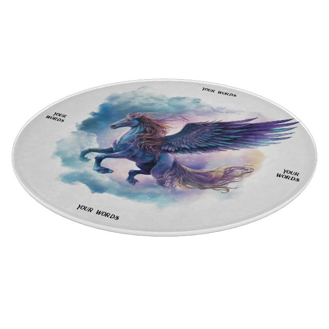Tabla De Cortar Crear tu propio Pegasus mítico (Borde)
