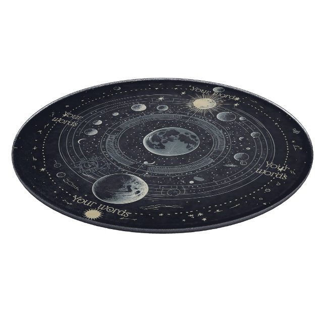 Tabla De Cortar Crear tu propio solar celeste (Borde)