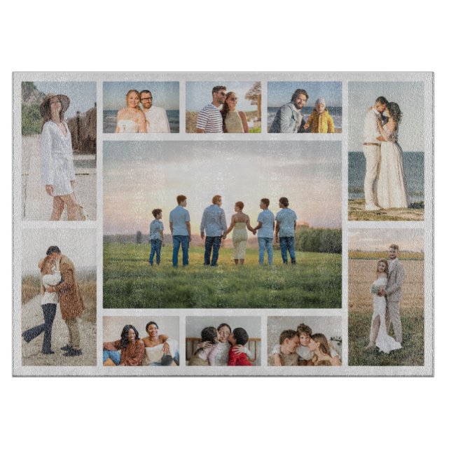 Tabla De Cortar Create Your Own 11 Photo Collage (Anverso)