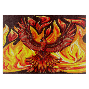 Tabla De Cortar Creatura mitológica inmortal de Phoenix