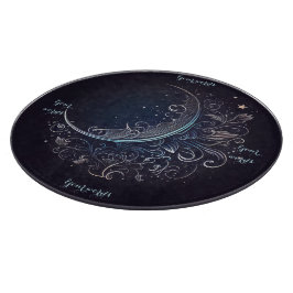 Tabla De Cortar Cree su propia placa de Altar de Moon de Plata Mís