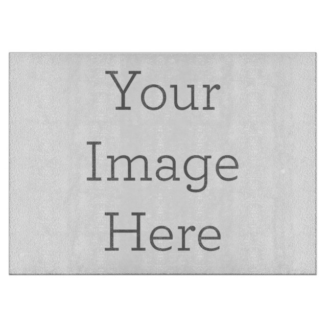 Tabla de cortar decorativa de vidrio (38 cm x 28 cm) (Anverso)