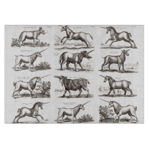 Tabla De Cortar Criatura Mítica Clásica Unicorniana