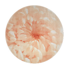 Tabla De Cortar Crisantemo coral
