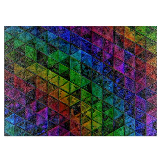 Tabla De Cortar Cristal de orgullo (Anverso)