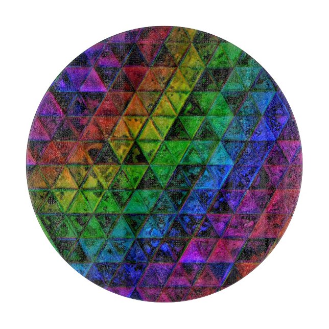 Tabla De Cortar Cristal de orgullo (Anverso)