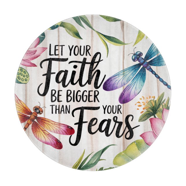 Tabla De Cortar Cristiano inspirador (Anverso)