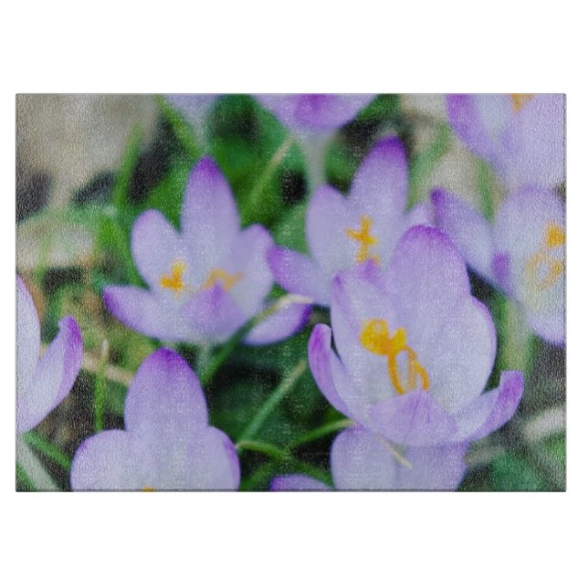 Tabla De Cortar Crocus Spring Close (Anverso)