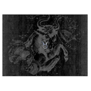 Tabla De Cortar Cromado como el Rótulo Taurus en Hevelius