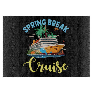 Tabla De Cortar Crucero de vacaciones de primavera