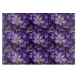 Tabla De Cortar Cruces púrpura