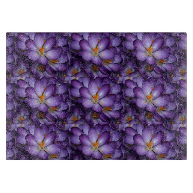 Tabla De Cortar Cruces púrpura (Anverso)