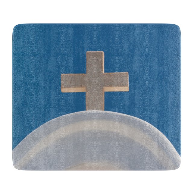 Tabla De Cortar Cruz griega (Anverso)