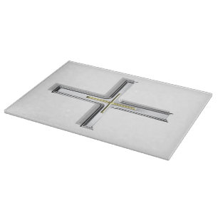 Tabla de cortar cruzada