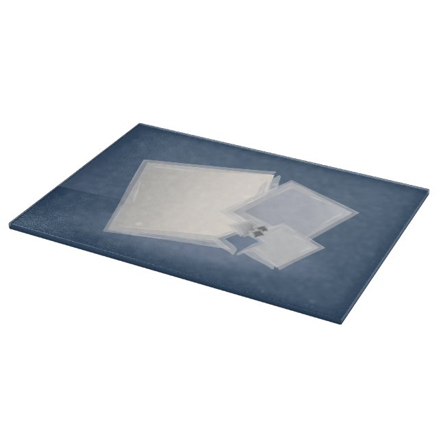 Tabla De Cortar Cuadrados rodando de Fibonacci (Borde)