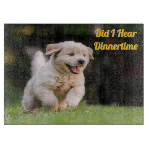 Tabla De Cortar Cuadros de corte personalizados de Golden Retrieve