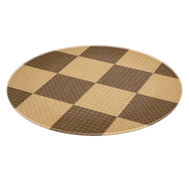 Tabla De Cortar Cuatro obleas (Borde)