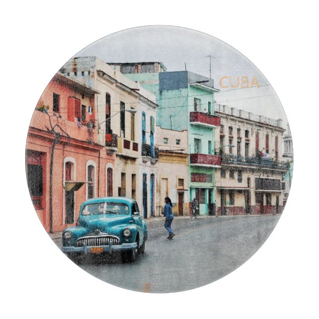 Tabla De Cortar Cuba (Anverso)