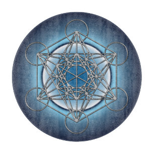Tabla De Cortar Cubo de Metatrons