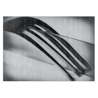 Tabla De Cortar Cuchillo y bifurcación