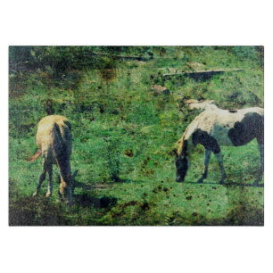 Tabla De Cortar Cuello de la hebilla y Grunge de Pinto