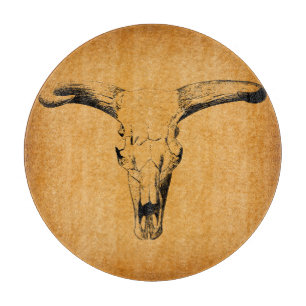 Tabla De Cortar Cuernos de toros occidentales