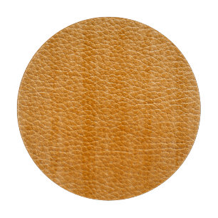 Tabla De Cortar Cuero marrón, fondo de textura de cierre.