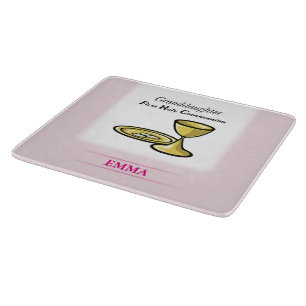 Tabla De Cortar Cuerpo y Sangre de la Comunión Nieta