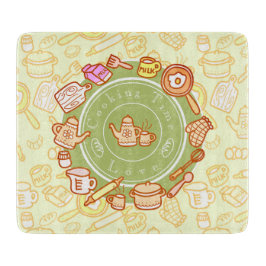 Tabla De Cortar Cuidada cocina verde