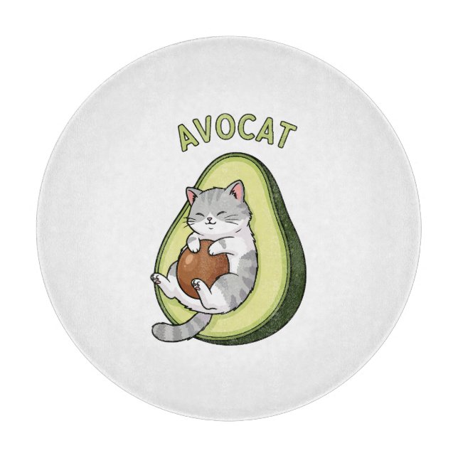 Tabla De Cortar Curso de aguacate (Anverso)