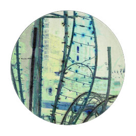 Tabla De Cortar Curvas azules