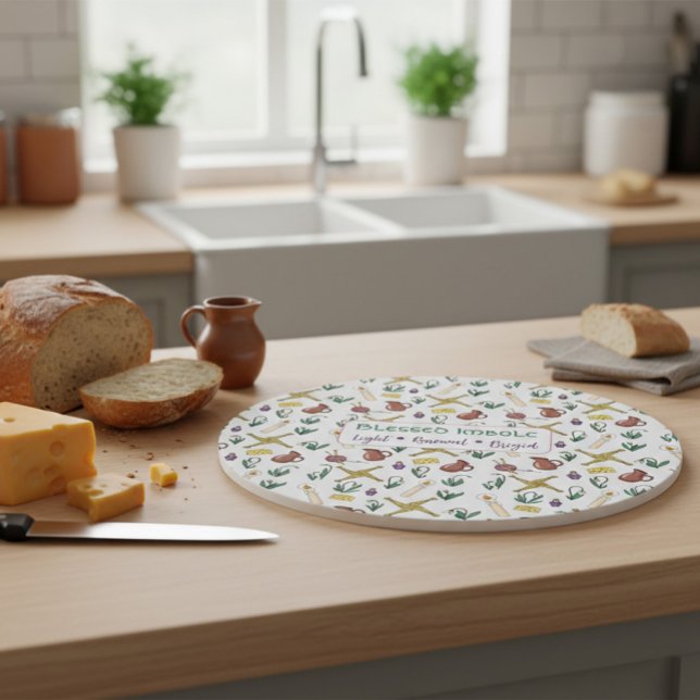 Tabla De Cortar Custom Blessed Imbolc Light Renewal Brigid  (Subido por el creador)