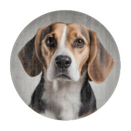 Tabla De Cortar Cute Beagle