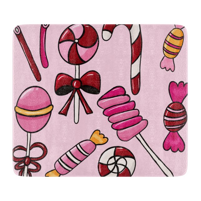 Tabla De Cortar Cute Candy (Anverso)
