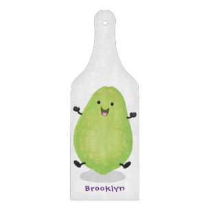 Tabla De Cortar Cute kawaii papaya paw personalizado ilustracion