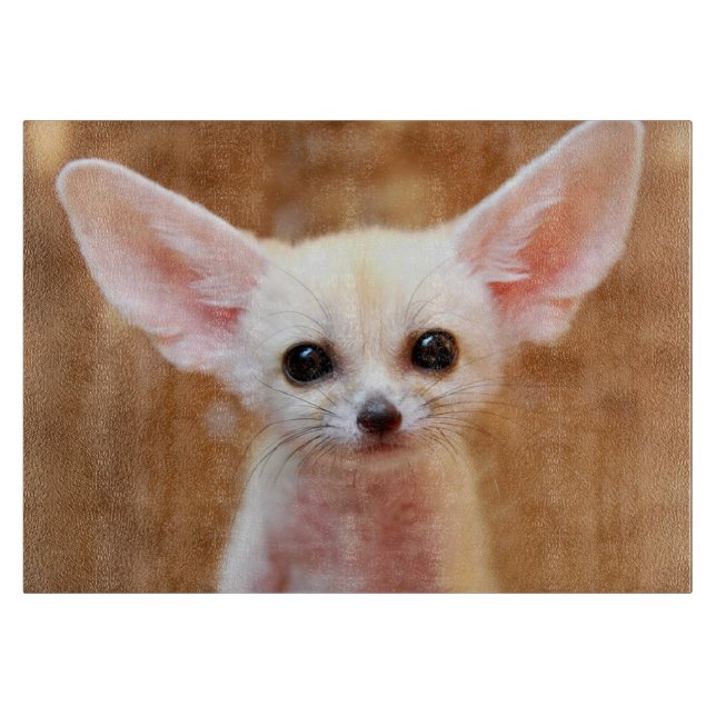 Tabla De Cortar Cutest Baby Animals | Fennec Fox (Anverso)