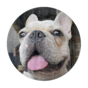 Tabla De Cortar Cutest Baby Animals   French Bulldog Face