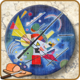 Tabla De Cortar CUTTING BOARD - 12" - "Blue Painting" - Kandinsky