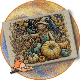 Tabla De Cortar CUTTING BOARD - Guarding the Pumpkin Patch