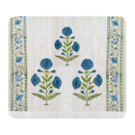 Tabla De Cortar Cutting Board Hand BlockFlores impresas