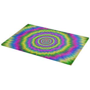 Tabla De Cortar Cutting Board Neon Explosion