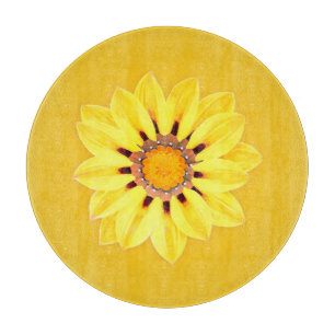 Tabla De Cortar Daisy africano / Gazania - Oro mostaza