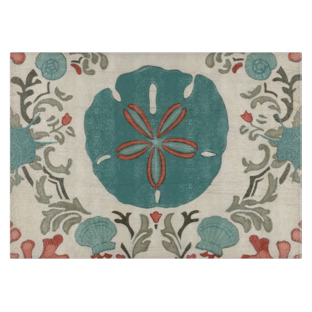 Tabla De Cortar Damasco costero I (Anverso)