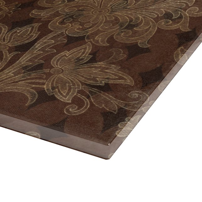 Tabla De Cortar Dark Otumn Damask (Borde)